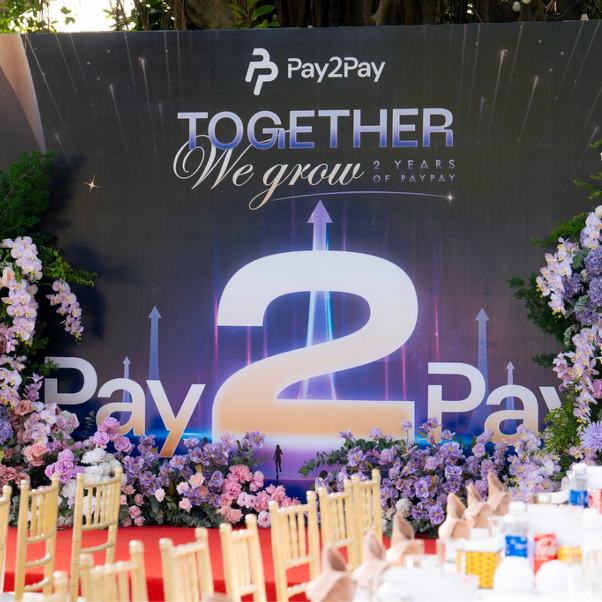 Congratulations on Pay2Pay's 2nd birthday - Together We Grow